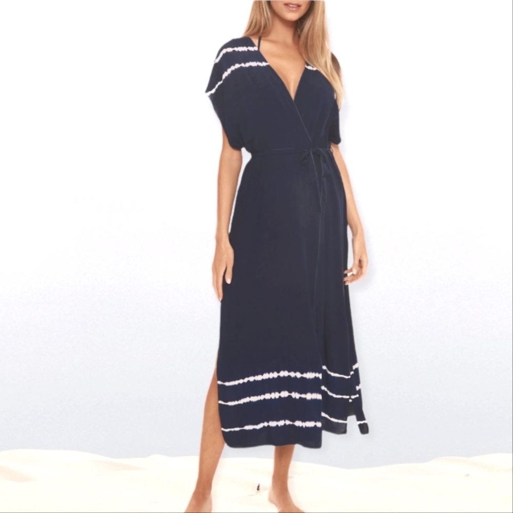 BECCA Iconic Tie-dye Cover-up/ Duster ~ NWT